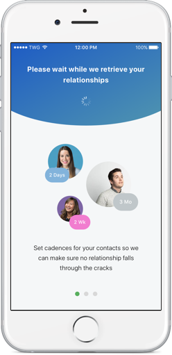 App demo on iphone