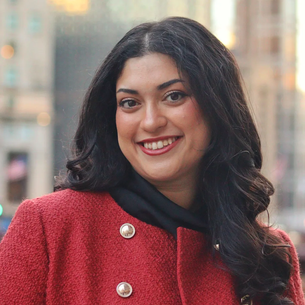 Headshot of Megha Bhattacharya, 2025-2026 University of Chicago Scholar