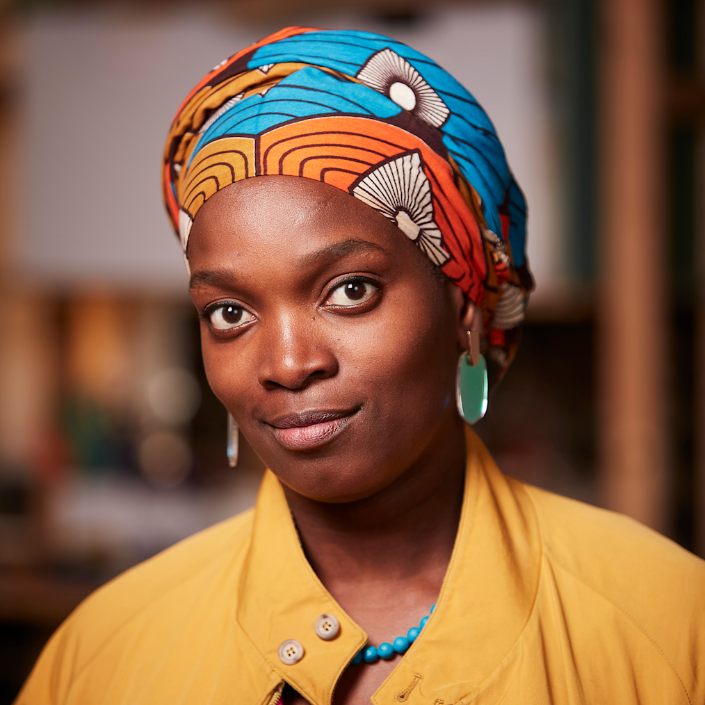 Headshot of Njideka Akunyili Crosby