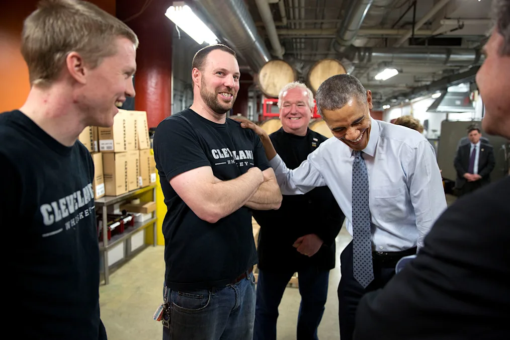 President Barack Obama tours MAGNET