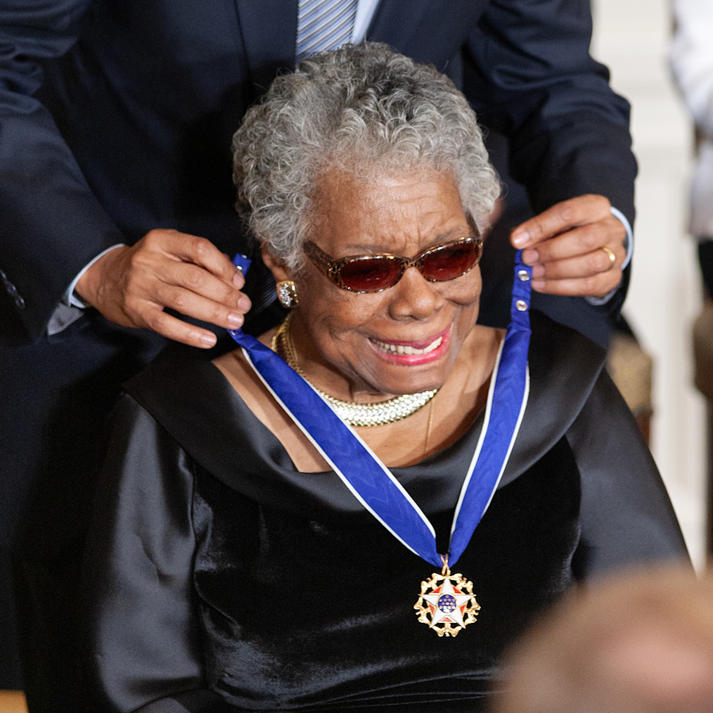Headshot of Maya Angelou