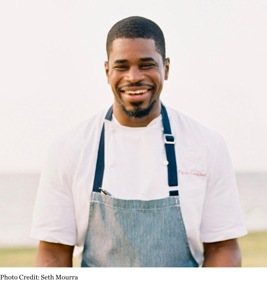 Headshot of Tafari Campbell; Photo Credit: Seth Mourra