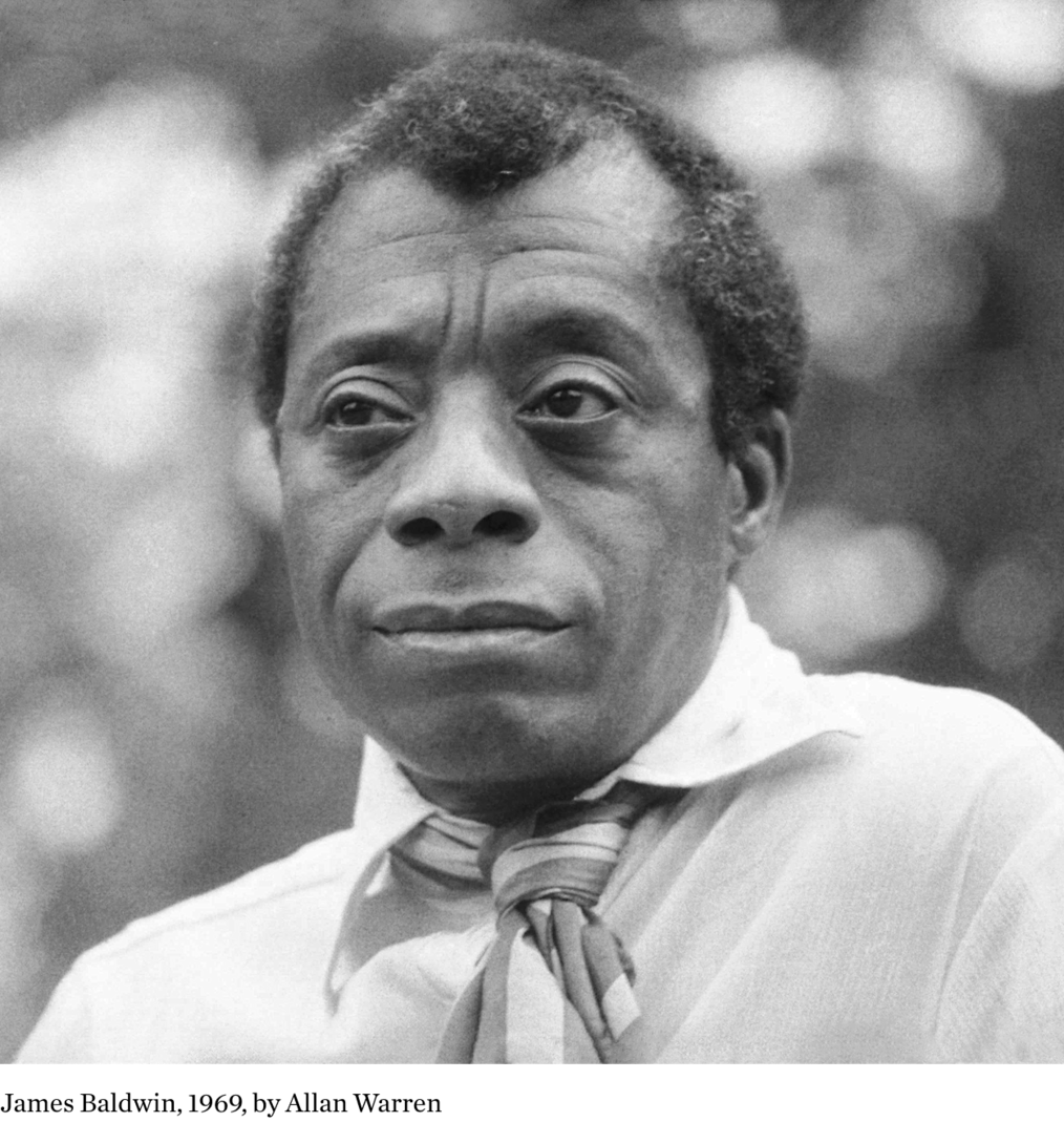 Headshot of James Baldwin