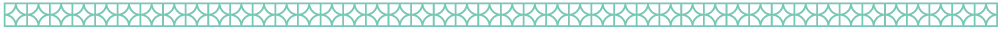 A graphic of teal lines, squares and star-like shapes.