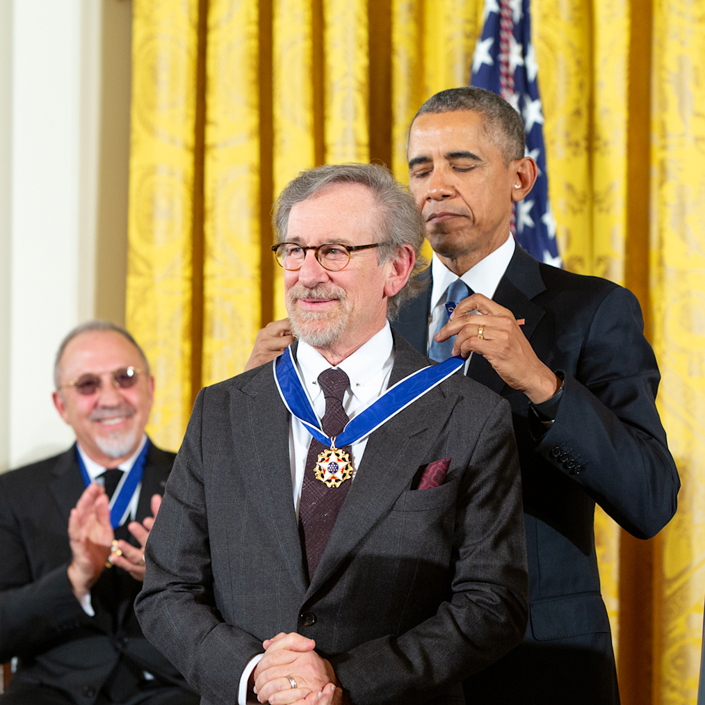 Headshot of Steven Spielberg