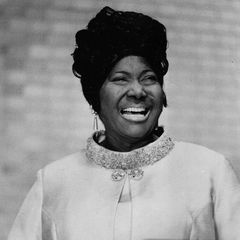 Headshot of Mahalia Jackson