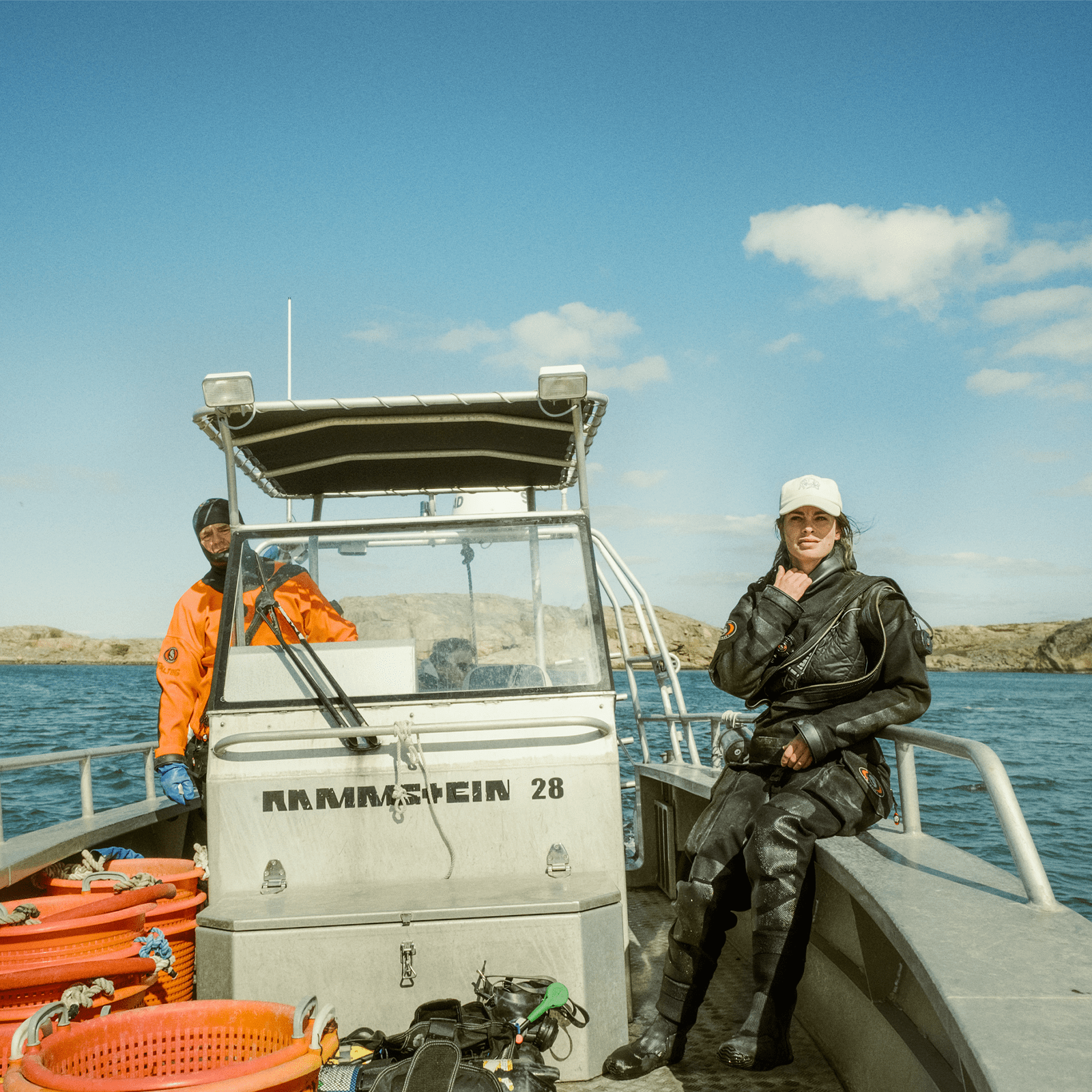 Lotta Klemming: Sweden's female oyster diver