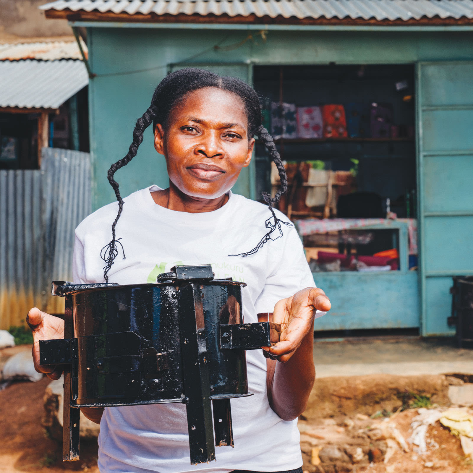 Charlot Magayi: a champion for better, safer cooking