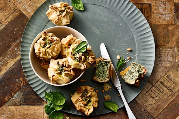 Ricotta-Spinat-Küchlein