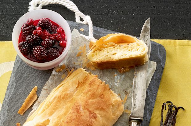 Vanillestrudel