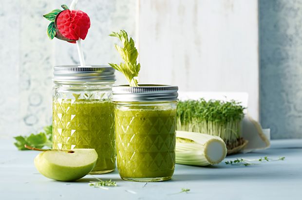 Mango-Stangensellerie-Smoothie