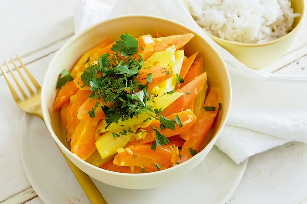 Spargel-Rüebli-Curry