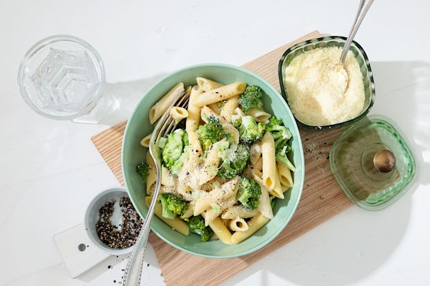 Broccoli-Pasta an Käsesauce