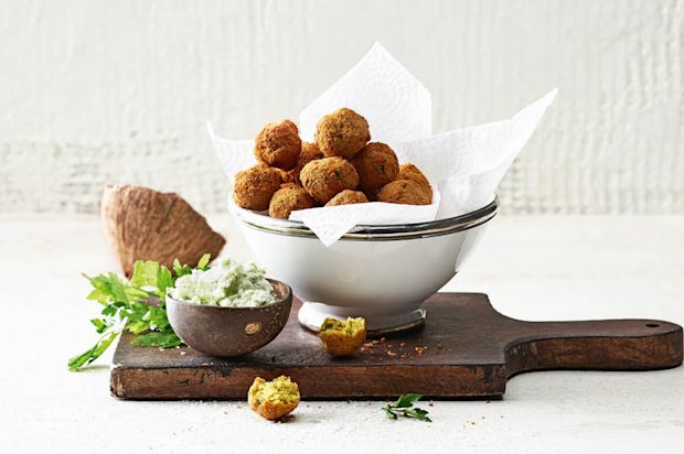 Kokos-Falafel