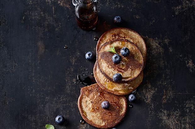Roggen-Pancakes