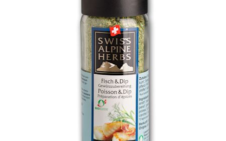 Kräutersalzmischung Swiss Alpine Herbs Fisch & Dip