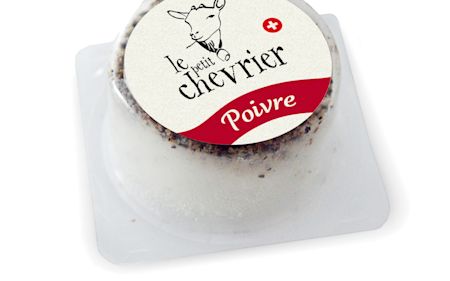 Ziegenfrischkäse «Le Petit Chevrier» Poivre