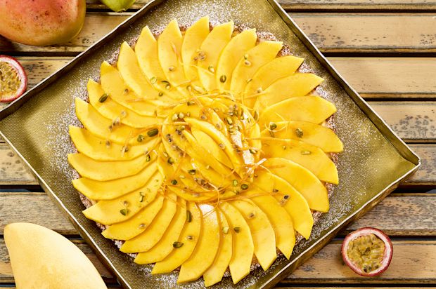 Mango-Tarte