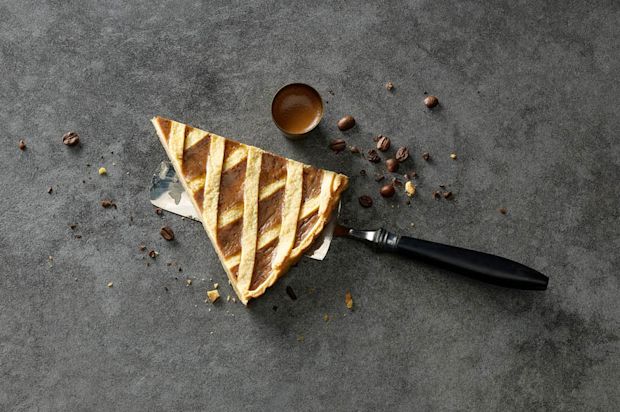 Kaffee-Ricotta-Crostata