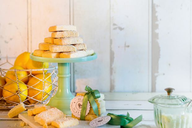 Zitronen-Shortbread