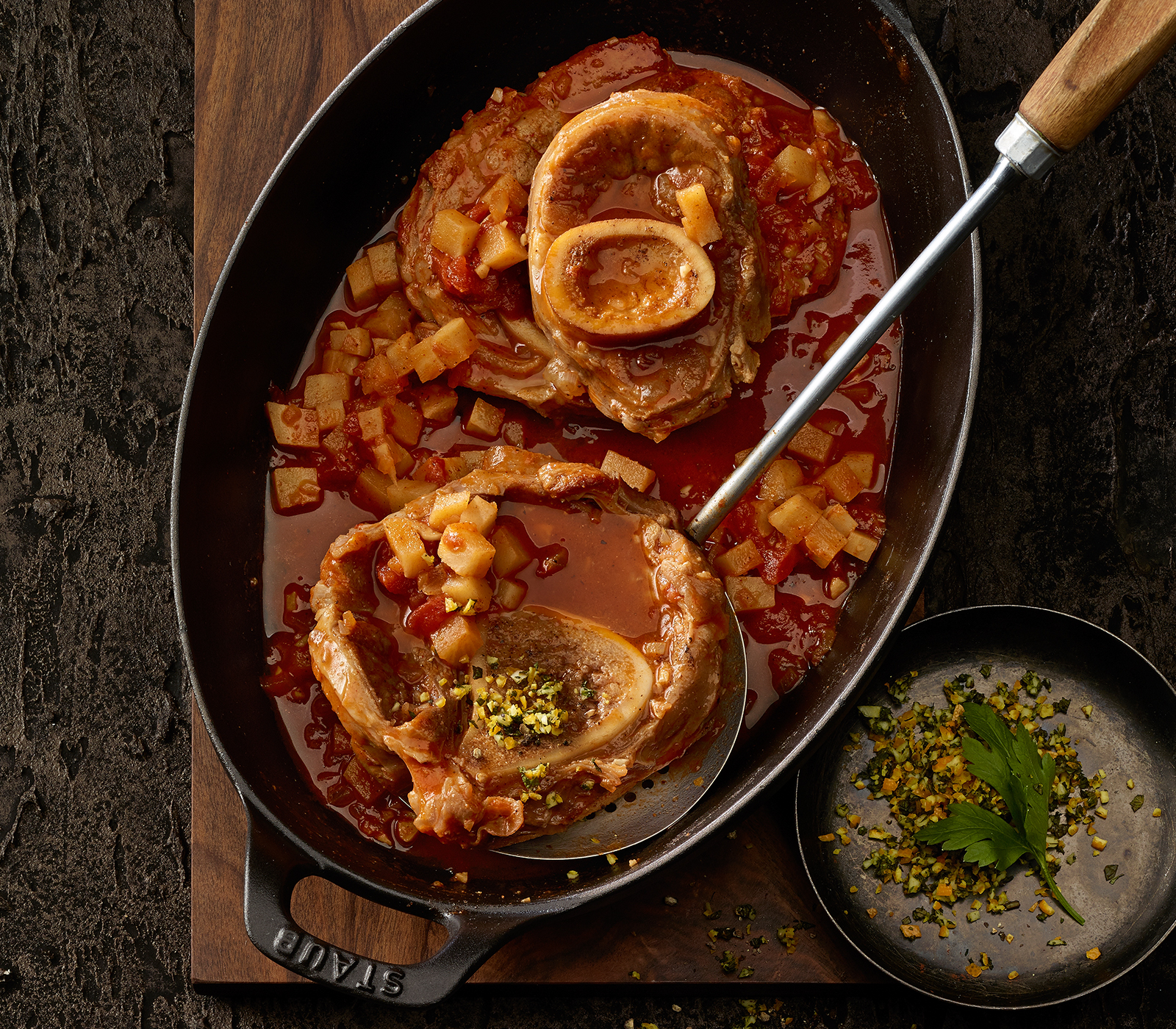 Ossobuco mit Pastinaken - Annemarie Wildeisens KOCHEN