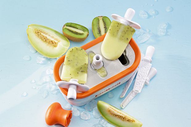 Melonen-Kiwi-Eis