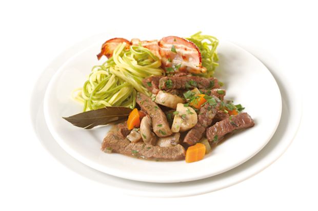 Rindfleisch Burgunder Art neu