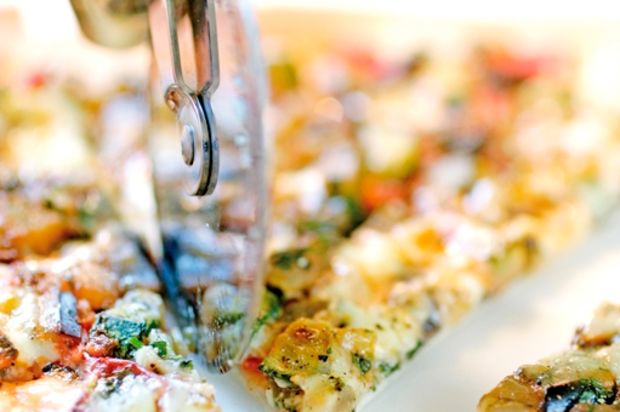 Gemüse-Pizza