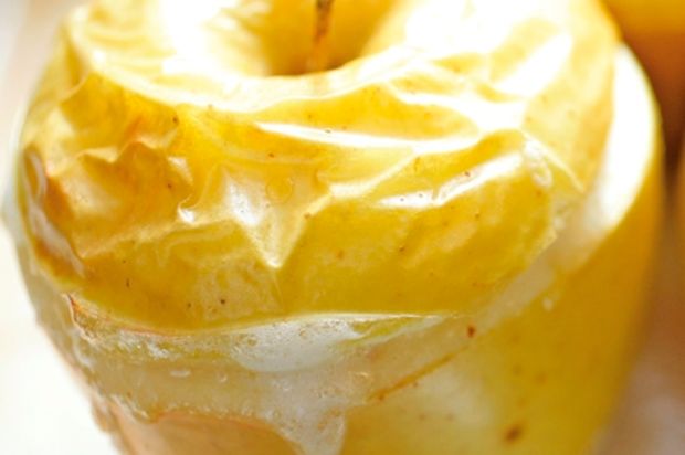 Bratäpfel mit Quarkfüllung