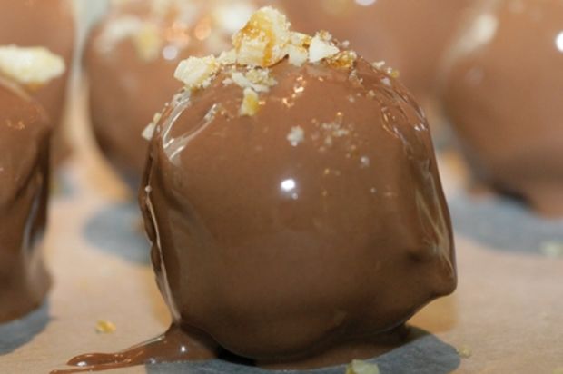 Caramel-Mandel-Truffes