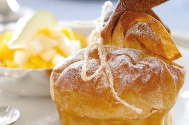 Strudeltartelettes mit Mango und Birnen