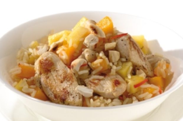 Kreolischer Reis mit Huhn