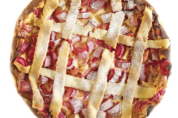 Rhabarber-Frischkäse-Kuchen