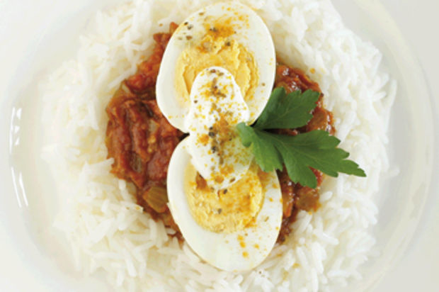 Indisches Eiercurry