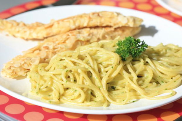 Zitronenspaghetti