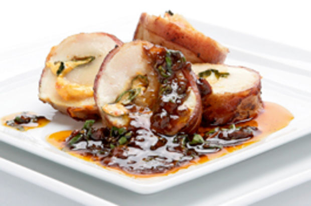 Pouletrouladen mit Peperotta