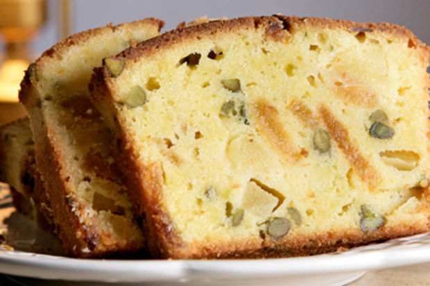 Dörraprikosen-Ananas-Cake