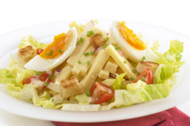 Käsesalat nach Hausfrauenart