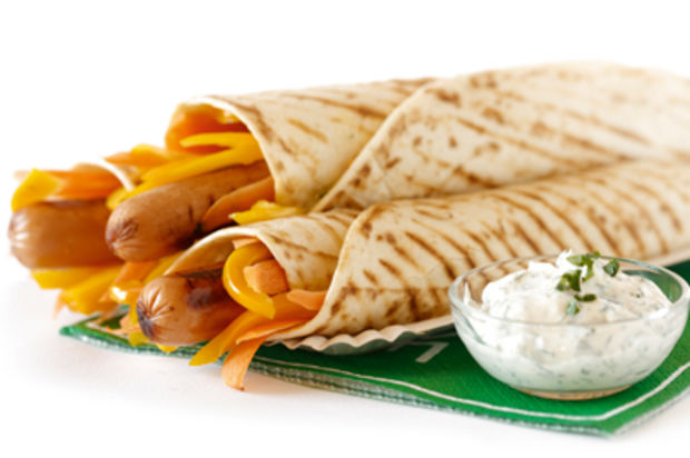 Tortilla-Hotdog