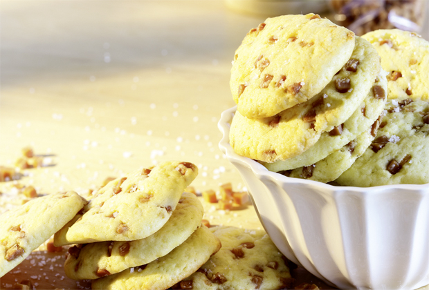 cookies mit caramel und fleur de sel annemarie wildeisens kochen