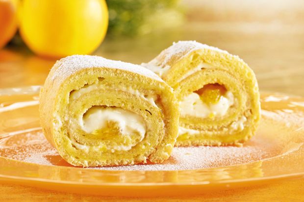 Orangenroulade