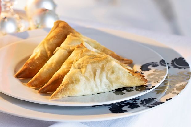 Kartoffeltäschchen mit Feta