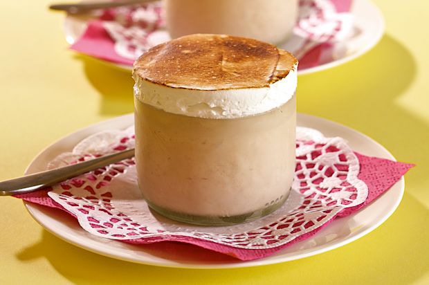Rhabarber-«Soufflé glacé»