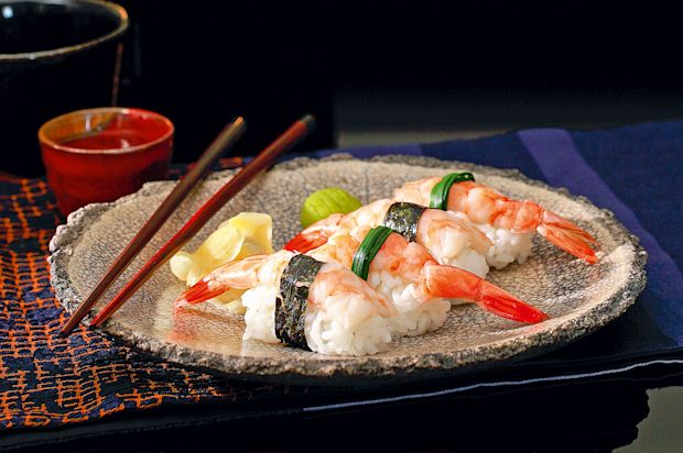 Crevetten-Nigiri