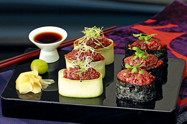 Gunkan Maki mit Tatar