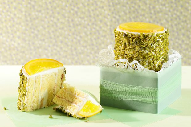 Orangen-Joghurt-Törtchen
