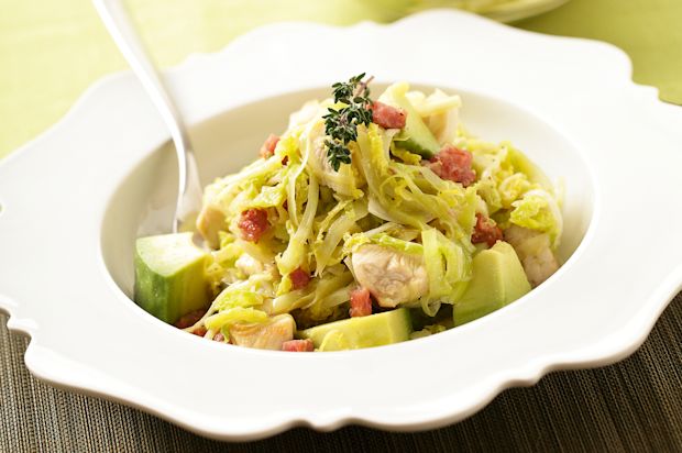Lauwarmer Avocadosalat