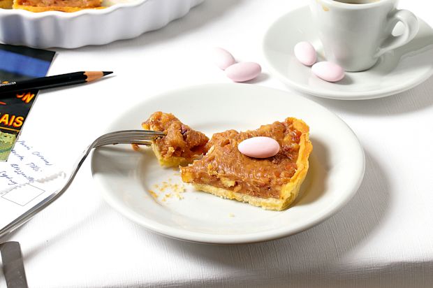 Tarte aux pralines (Zuckermandel-Tarte)