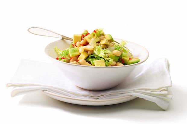 Bohnen-Avocado-Salat