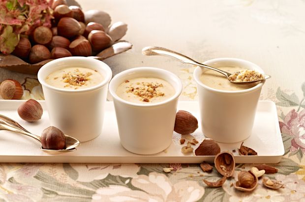Bananen-Haselnuss-Creme